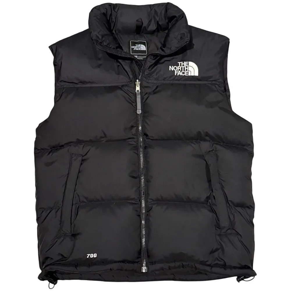 The North Face 700 Down Puffer Nuptse Vest Black Size M Men’s Vintage Insulated